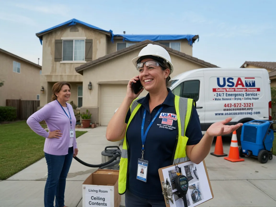 Ceiling Water Damage Restoration Rancho Cordova, CA FAQs