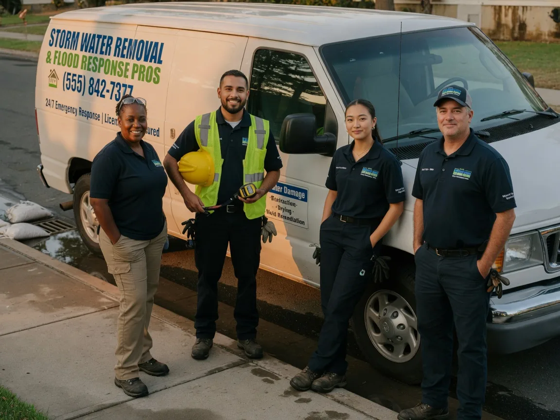 Storm Damage Water Removal company in Rancho Cordova, CA